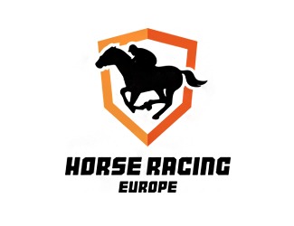 Projekt graficzny logo dla firmy online Horse Racing